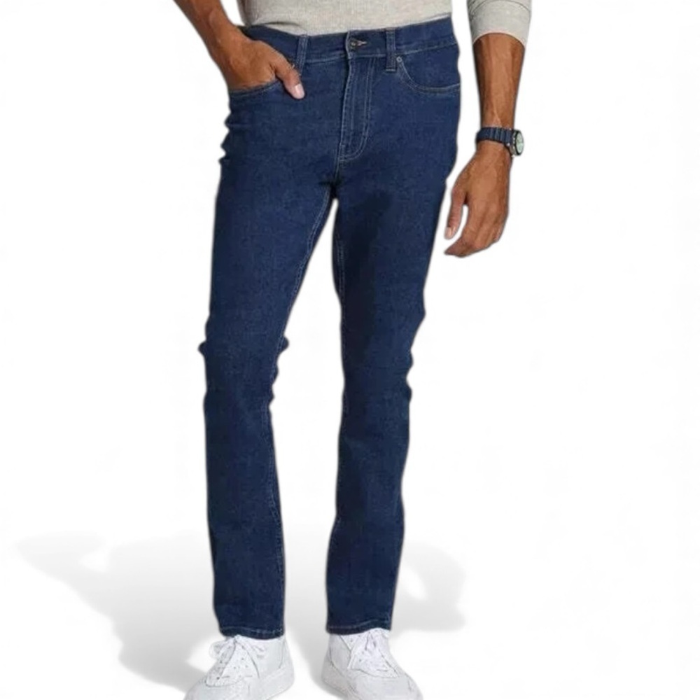 Jachs New York Men's Comfort Stretch Denim Jeans, Dark Blue, Size 36X30 NWT